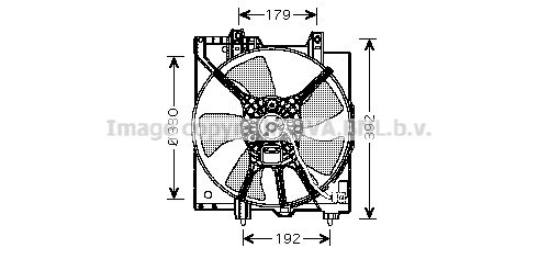 AVA QUALITY COOLING Вентилятор, охлаждение двигателя SU7506